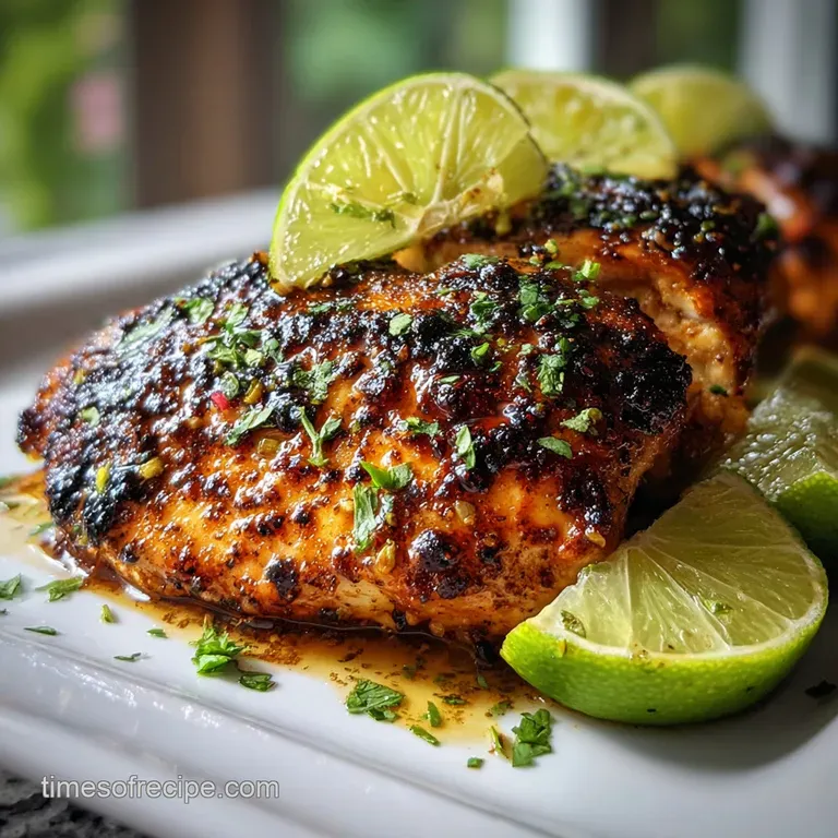 Fiesta Lime Chicken Recipe