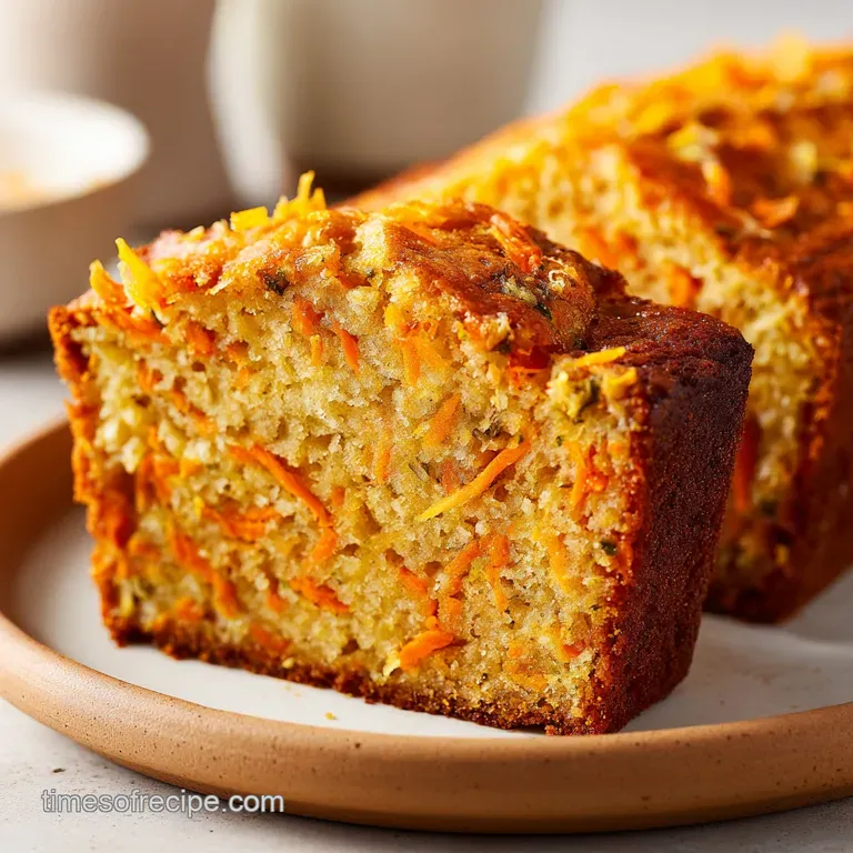 Flourless Oatmeal Carrot Cake Delight: Moist and Spiced