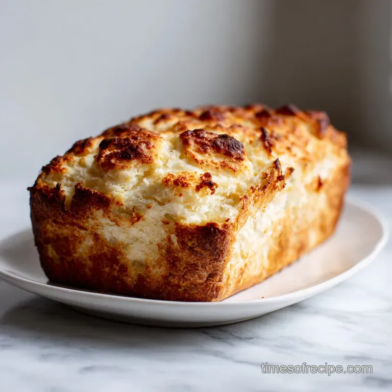Fluffy Cottage Cheese Bread: Light and Delicious