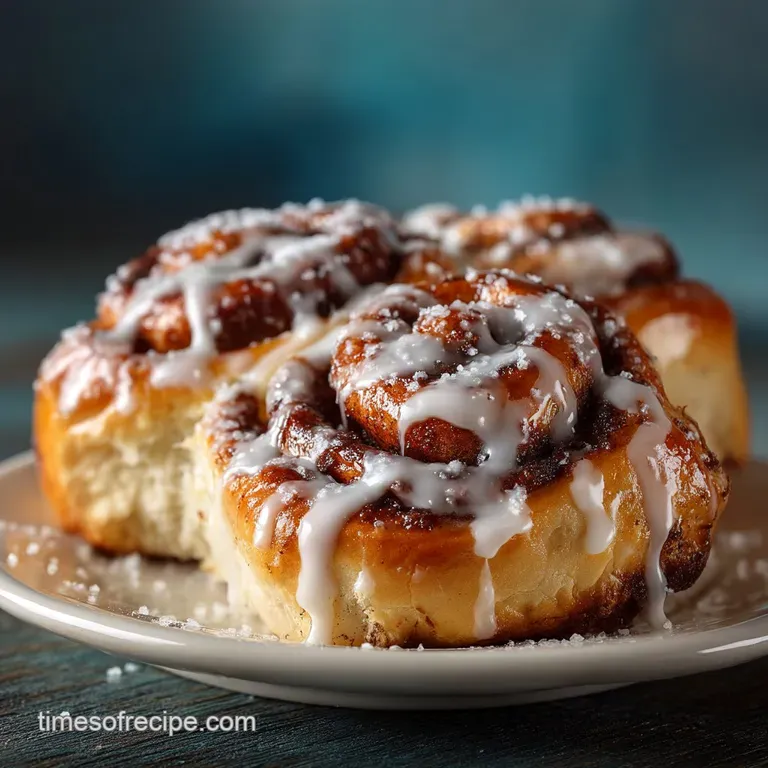 Cinnamon Rolls: Ultimate Fluffy Sunday Morning Recipe presentation