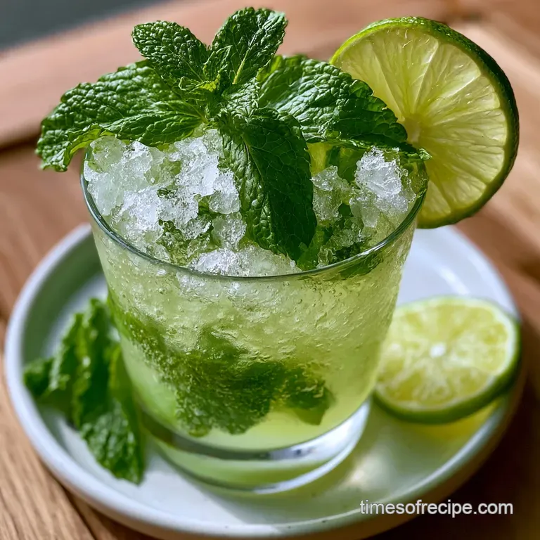 Fresh Mint Leaf Cocktail: Failure-Proof