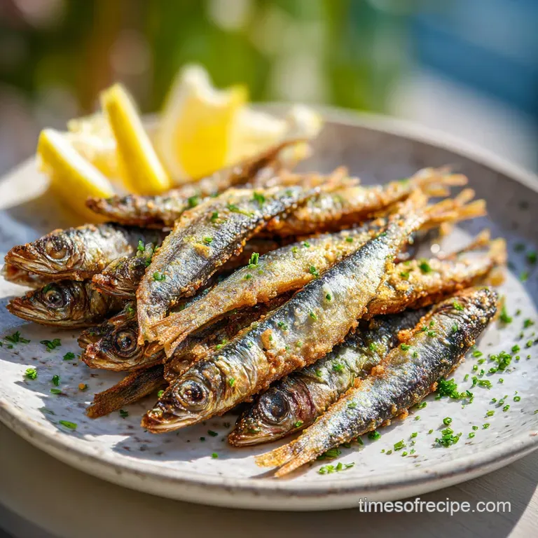 Fried Fresh Anchovies: Shattering Golden Crust