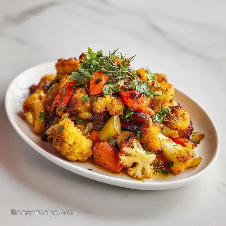 Garlic Herb Roasted Vegetables: Crispy and Caramelized