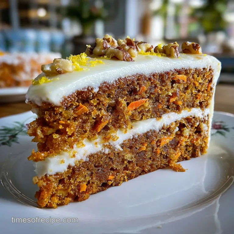 Gluten Free Carrot Cake Recipe