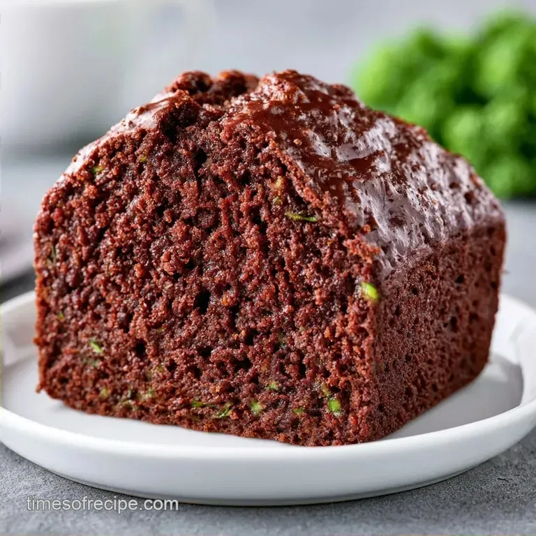 Fudgy Gluten-Free Chocolate Zucchini Bread