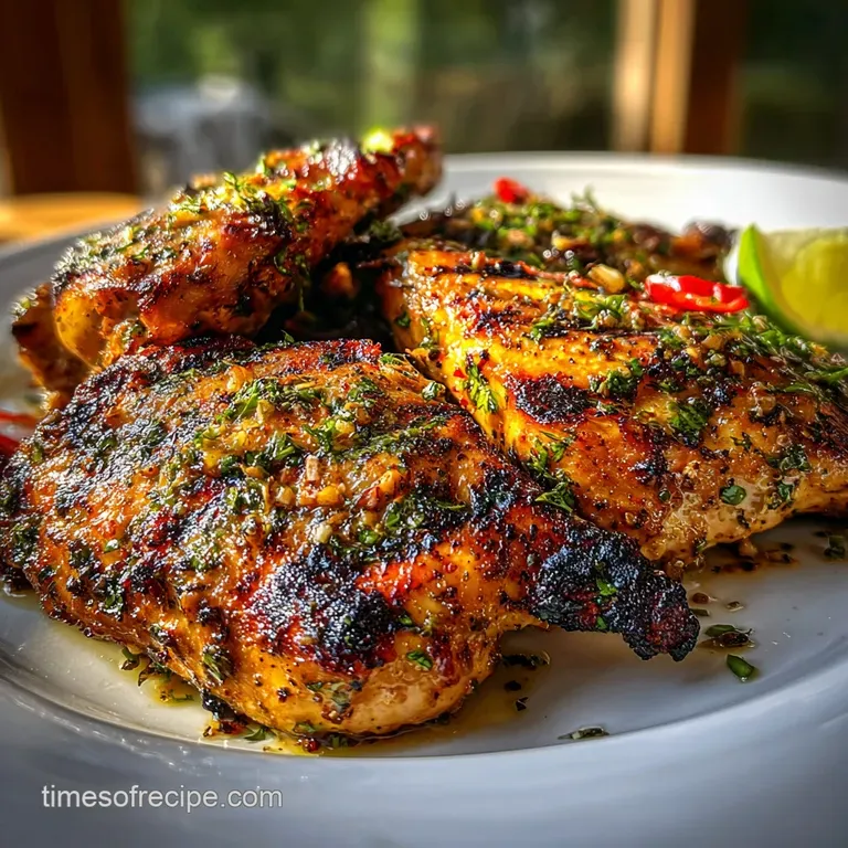 Healthy Grilled Chicken Marinade