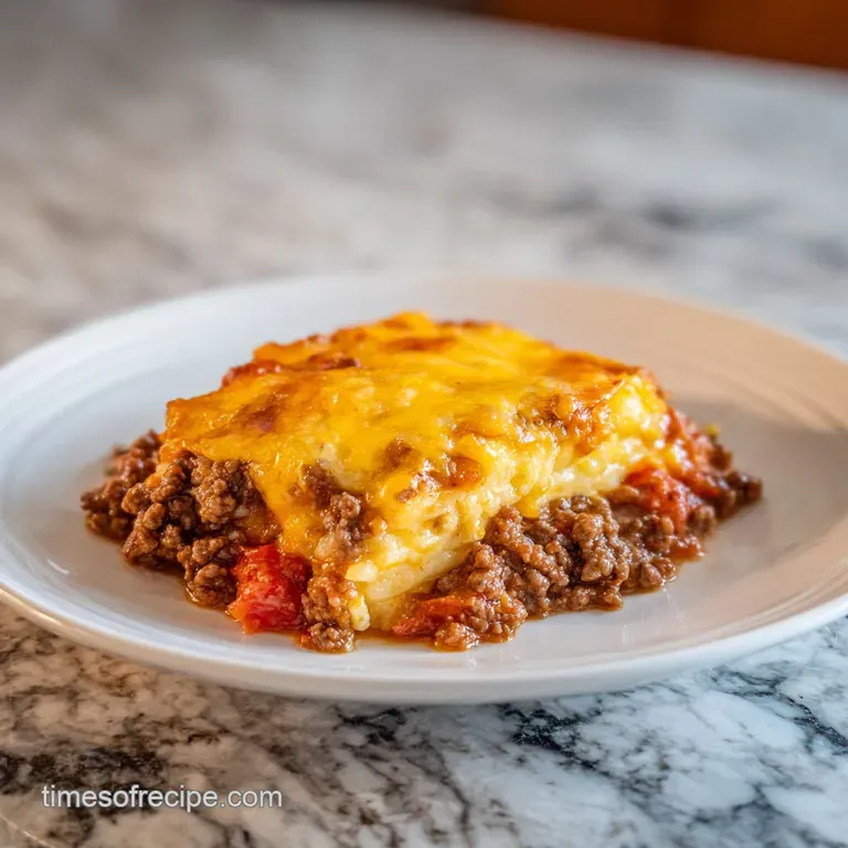 Ground Beef Casserole with Potatoes