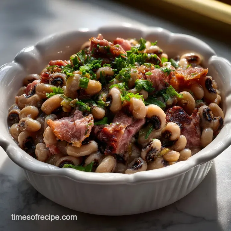 Southern Black Eyed Peas Recipes: Velvety & Smoky