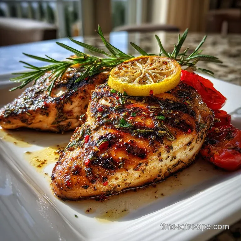 High Protein Low Calorie Easy Recipe with Grilled Chicken