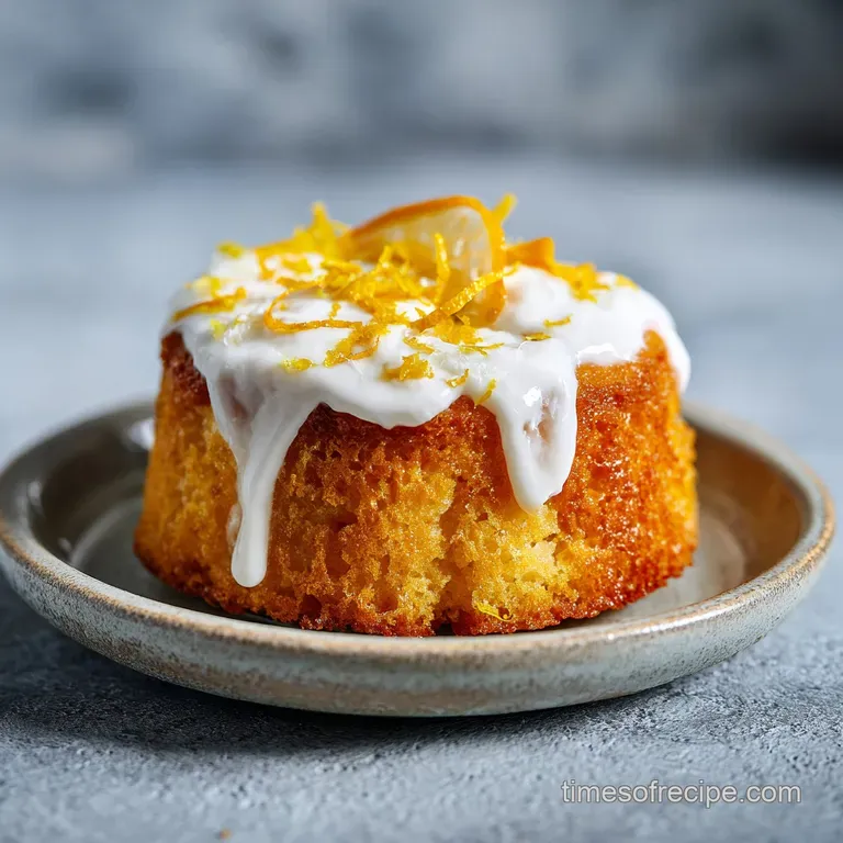 Slice of warm granny cake with nuts, plated with a dusting of powdered sugar. Inviting, rustic dessert.