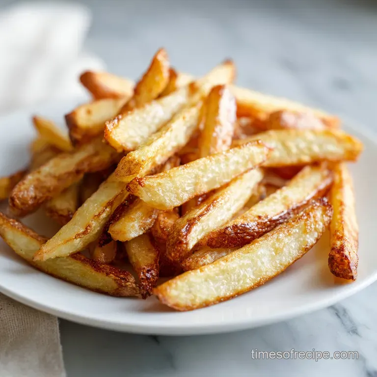 Thick Cut Steak Fries Recipe