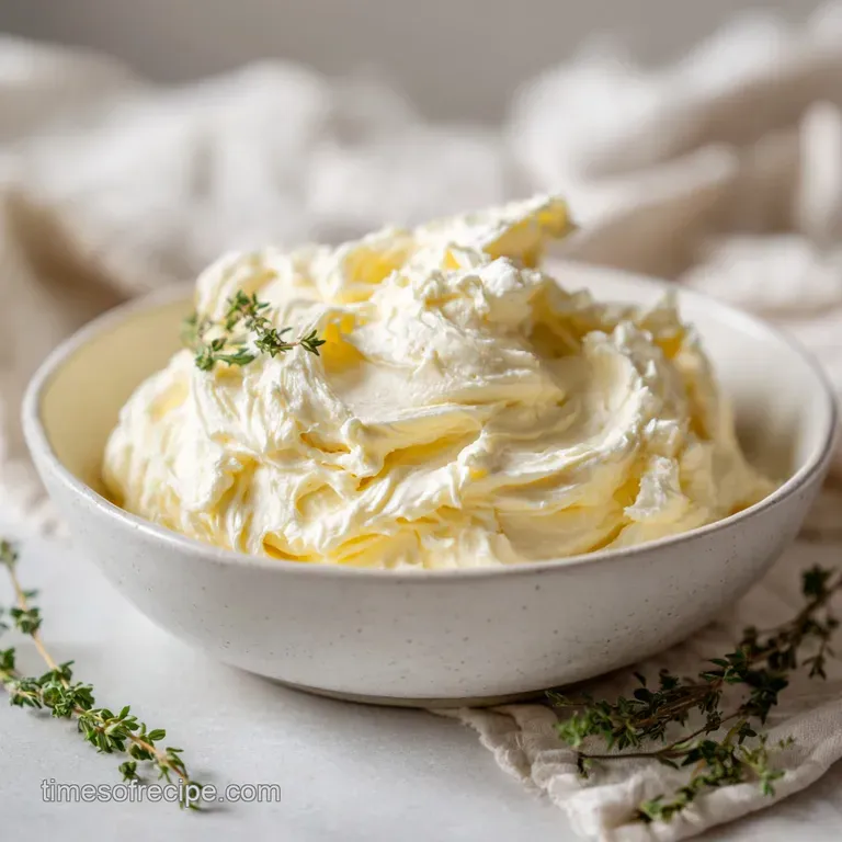 Homemade Whipped Butter: Light and Fluffy