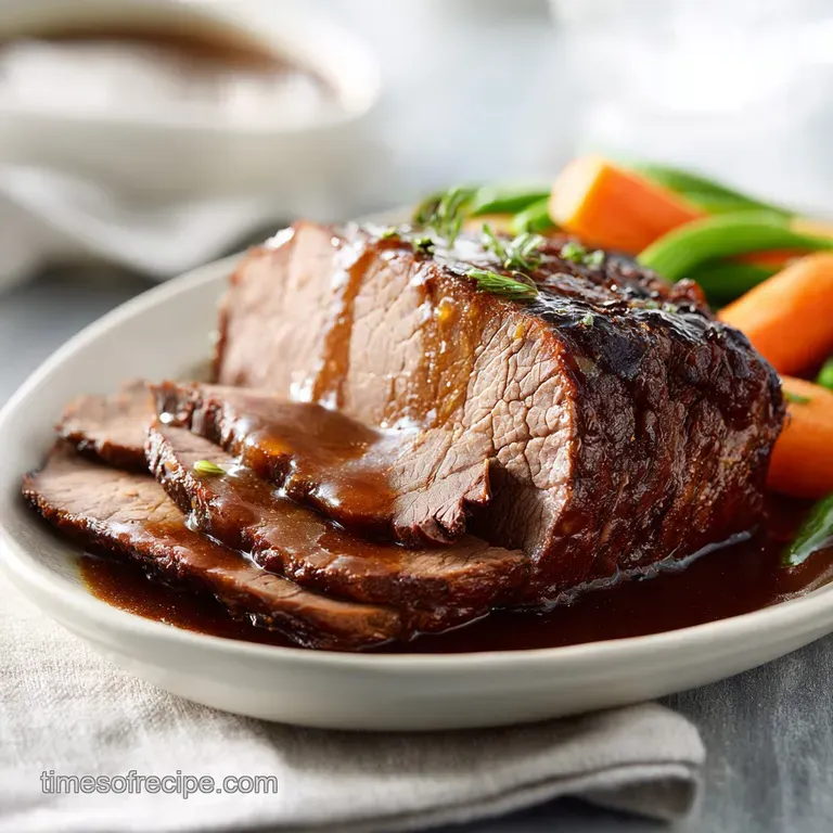 Instant Pot Roast Beef and Gravy: Fork Tender
