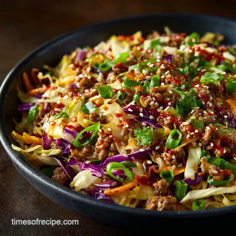Crack Slaw: The Ultimate 25-Minute Asian Egg Roll in a Bowl