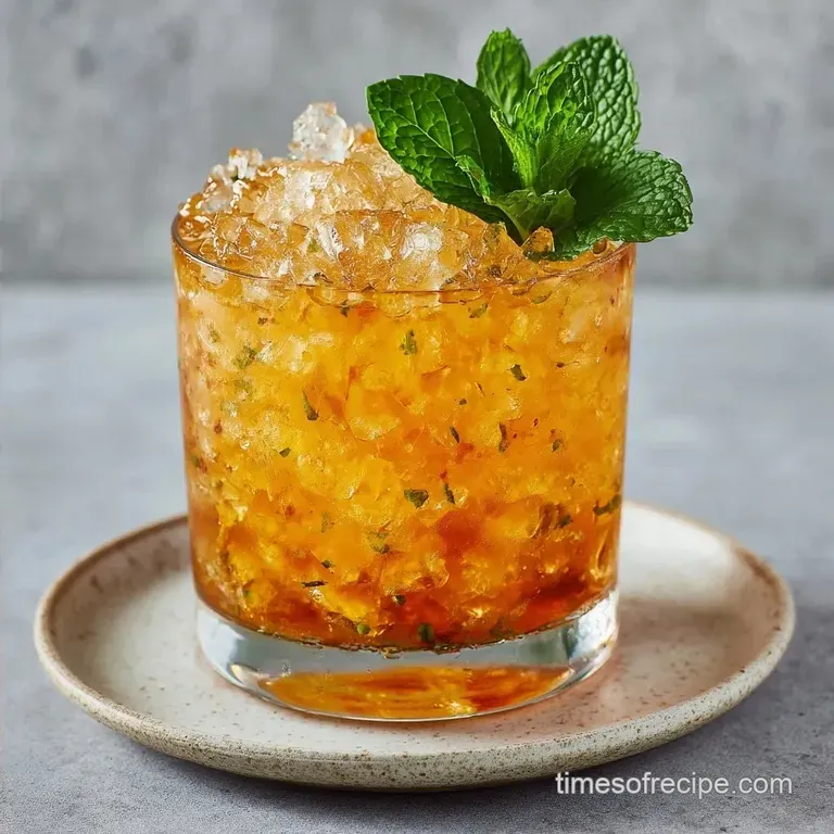 Large Batch Mint Julep: Frosty and Velvety