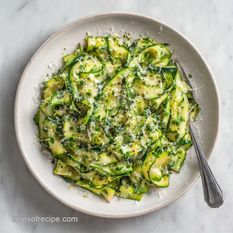 Lemon Parmesan Zucchini: Tender and Buttery
