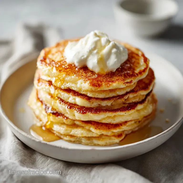 Fluffy Lemon Ricotta Pancakes
