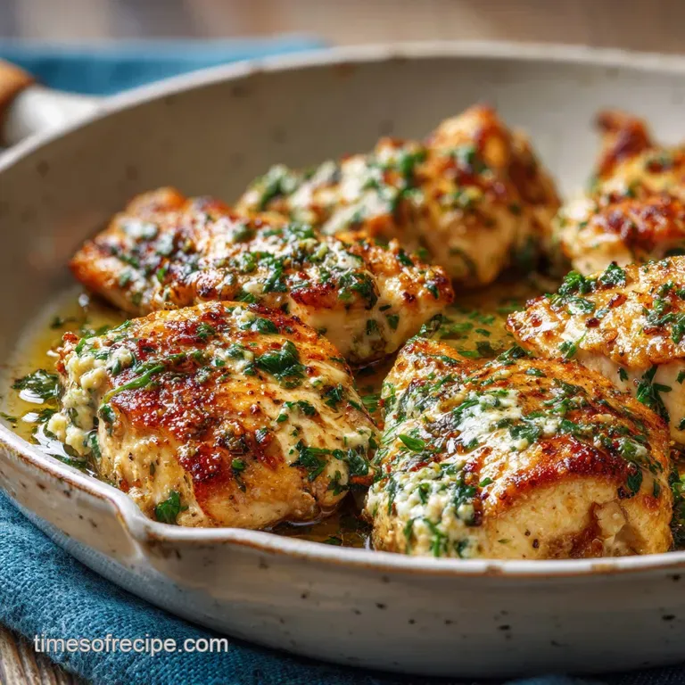 A single serving of tender chicken and broccoli, artfully arranged on a white plate, creating a light and flavorful low-ca...