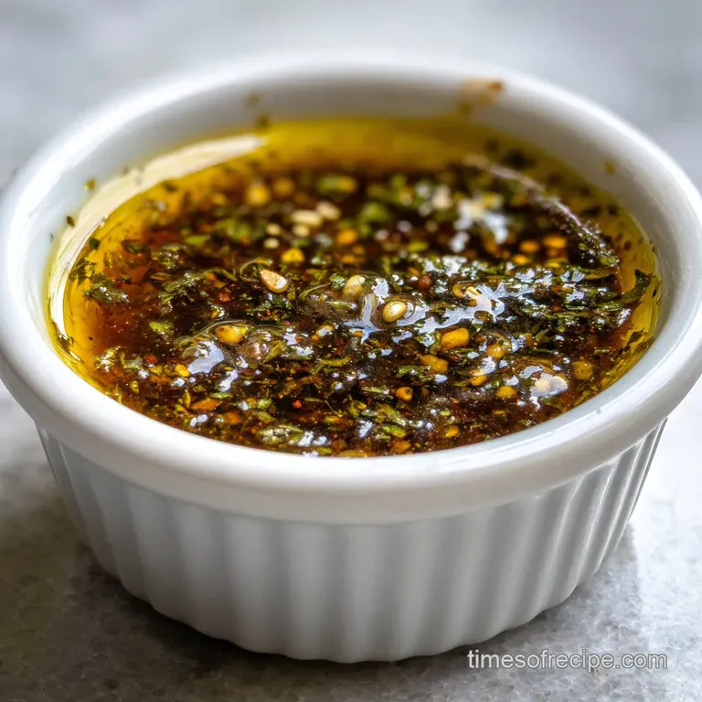 Marinade Sauce: Rich & Savory