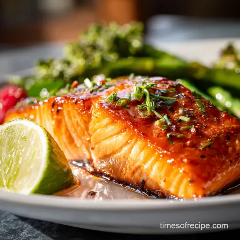 Salmon fillet rests on creamy sauce, dill sprigs add freshness. Steaming and inviting on a modern white plate. Simple eleg...