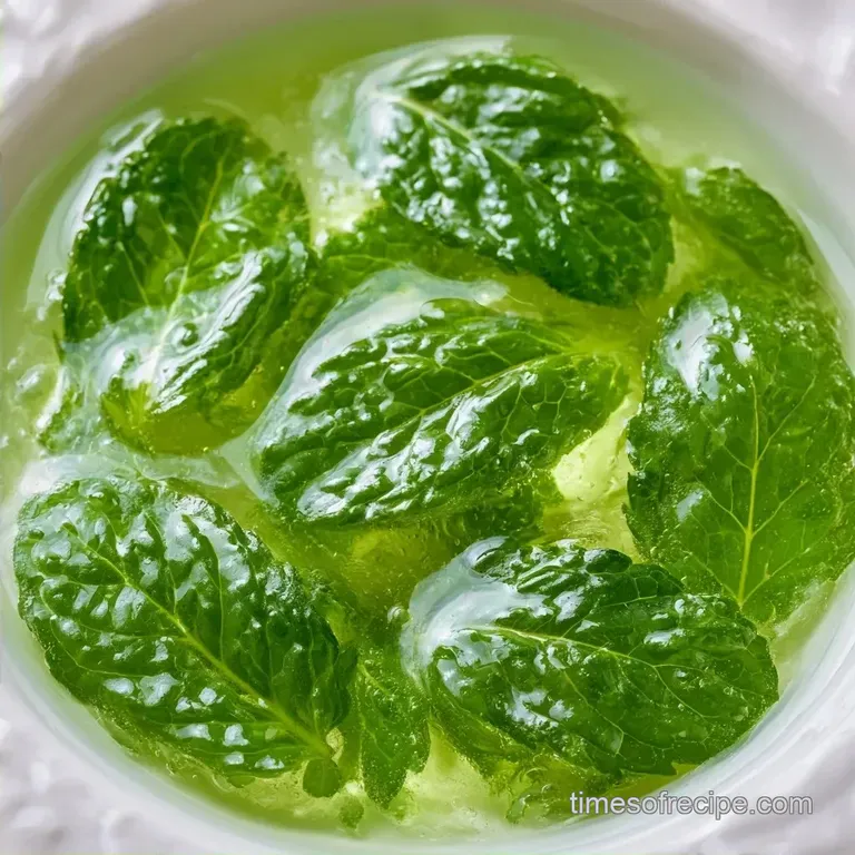 Mint Julep Simple Syrup: Crisp and Botanical