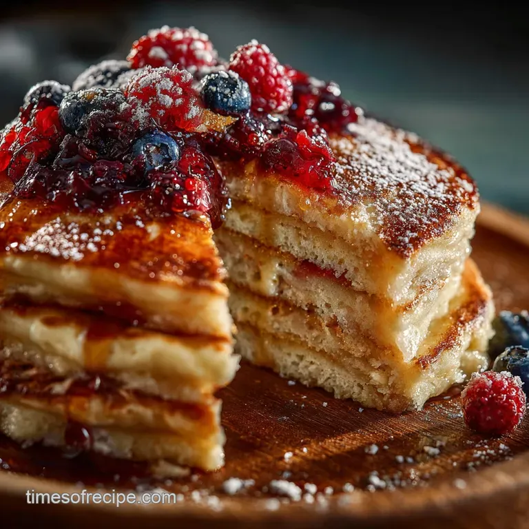 OldFashioned Pancakes: Proper Homemade Buttermilk Fluffy Stack Recipe