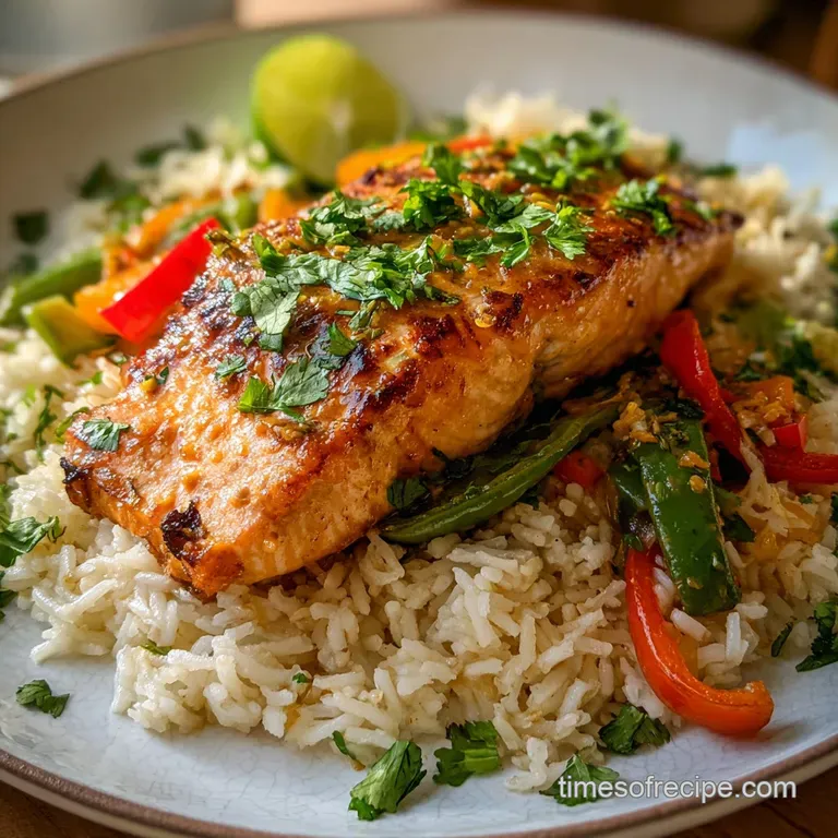 Weeknight Recipes: One-Pan Coconut Salmon