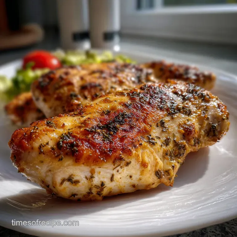 Perfect Air Fryer Chicken Breast Time Temp Juicy Air Fryer