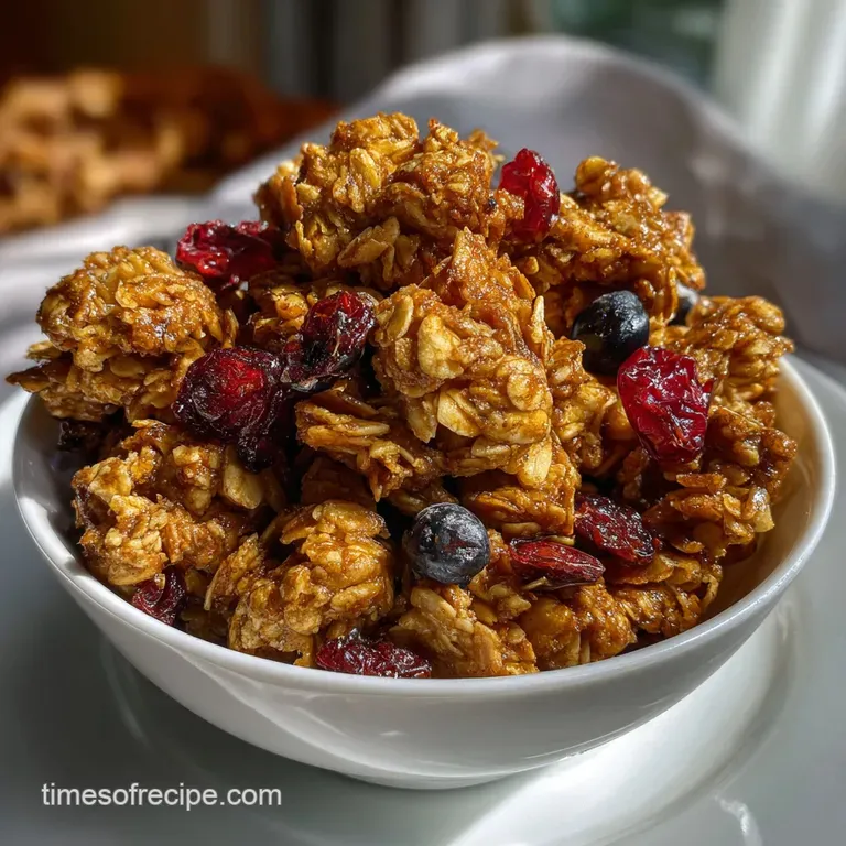 Homemade Granola Clusters Granola Recipe Perfect C: The Secret