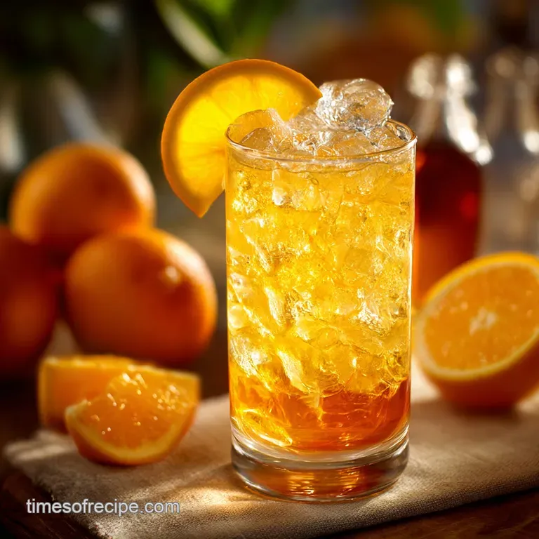 Fuzzy Navel Cocktail: the 5-Minute Highball That Tastes Like Sunshine presentation