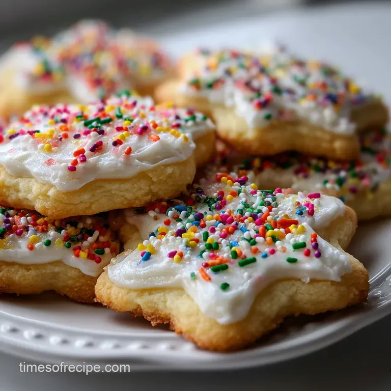 Sugar Cookies: Perfectly Shaped Never Spread