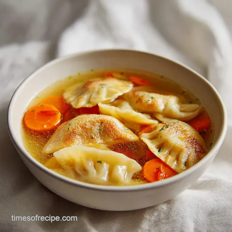 Potsticker Soup: Savory and Comforting