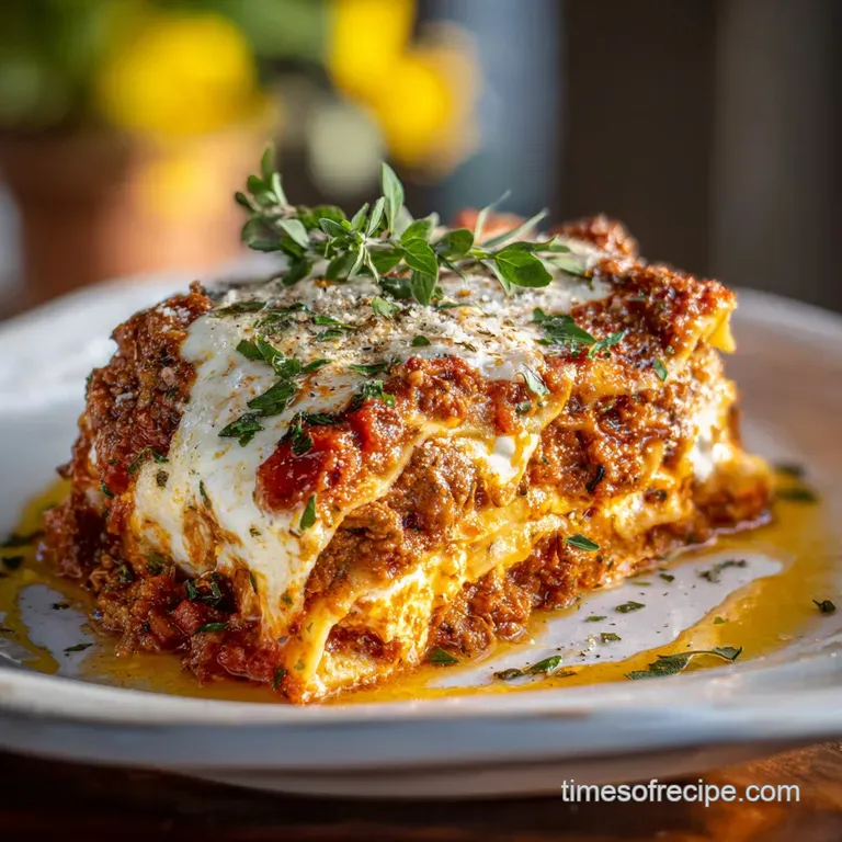 Quick Easy Lasagna: No Boil Noodle Method