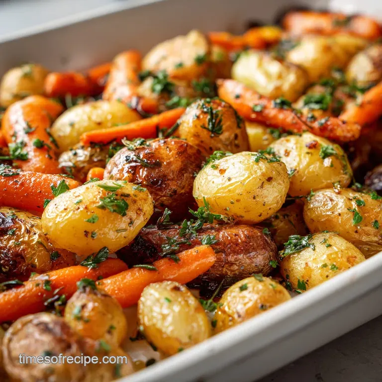 Crispy potatoes and vibrant green beans artfully arranged on a white plate, steam rising, hinting at warmth and a light he...