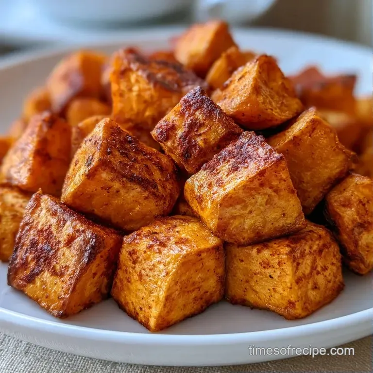 Organized meal prep containers filled with vibrant orange roasted potato cubes and steamed green broccoli florets.