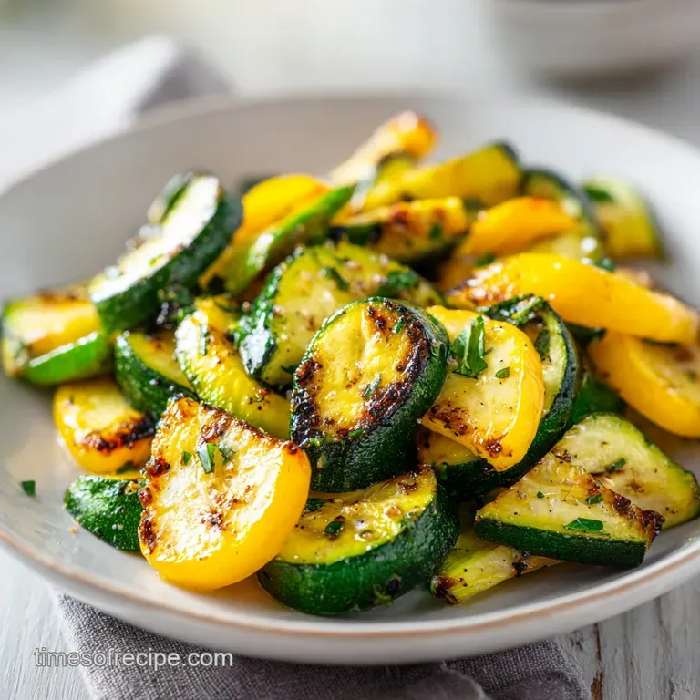 Roasted Zucchini and Squash: Crispy and Caramelized