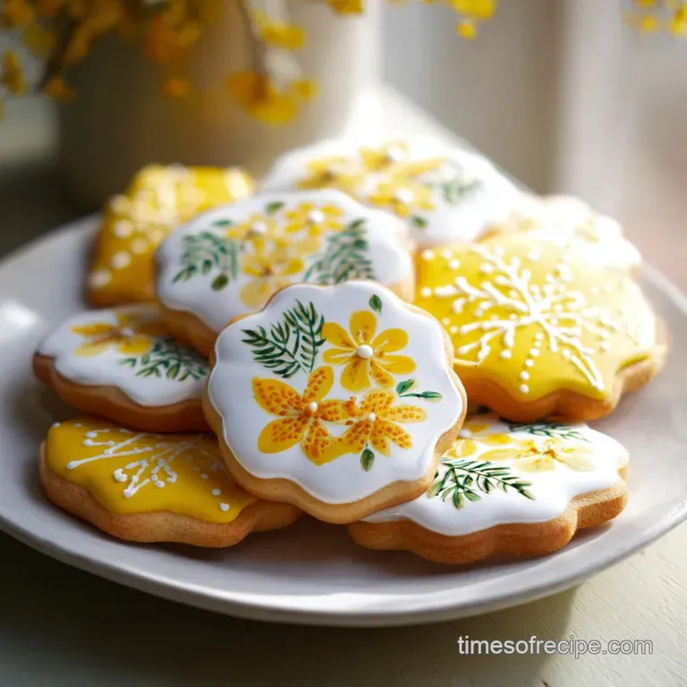 Elegant arrangement of dark chocolate cutout cookies iced with delicate white patterns displayed on a white porcelain plate.