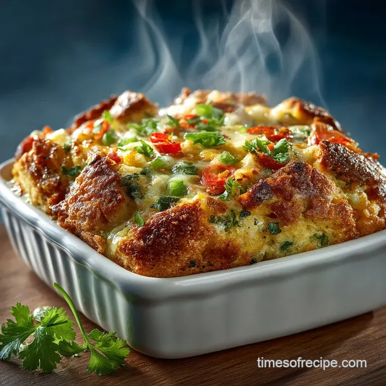 Breakfast Casserole: Ultimate Sausage Muffin Bake