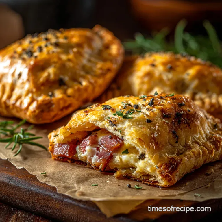 Breakfast Hand Pies: the Full Monty Savory Recipe presentation