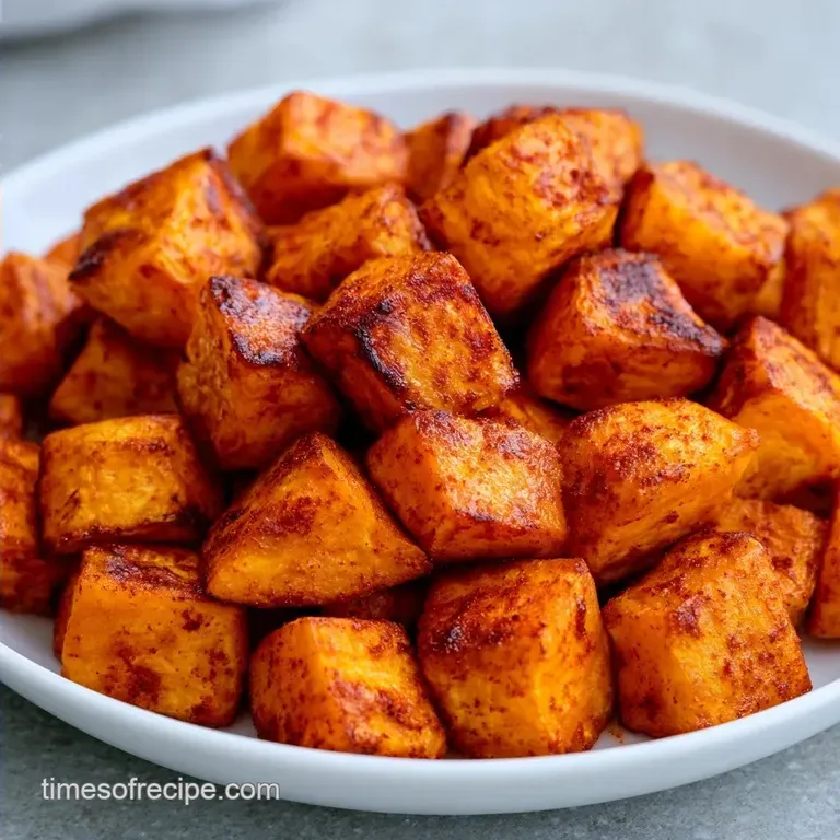 Crispy Sheet Pan Roasted Sweet Potatoes