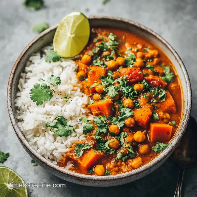A rustic ceramic bowl filled with tender sweet potato cubes and colorful roasted vegetables, artfully arranged.