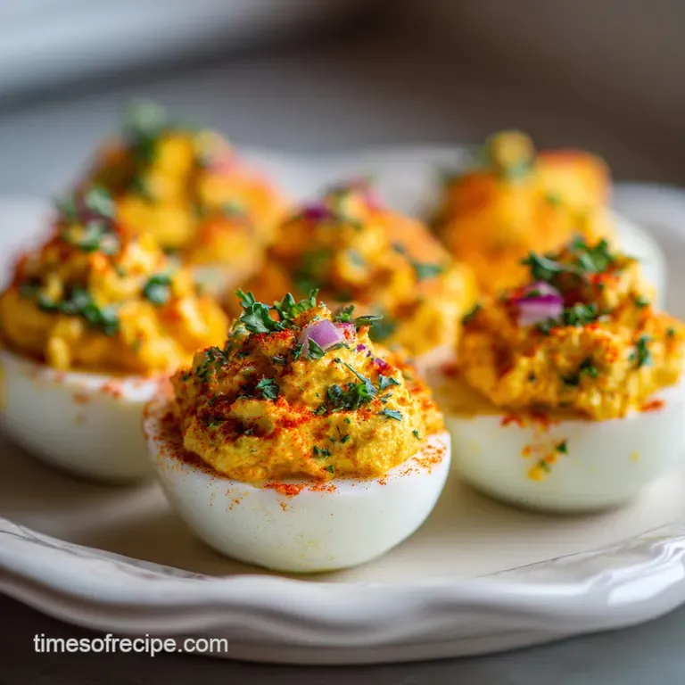 Smoky Deviled Egg Bites Recipe