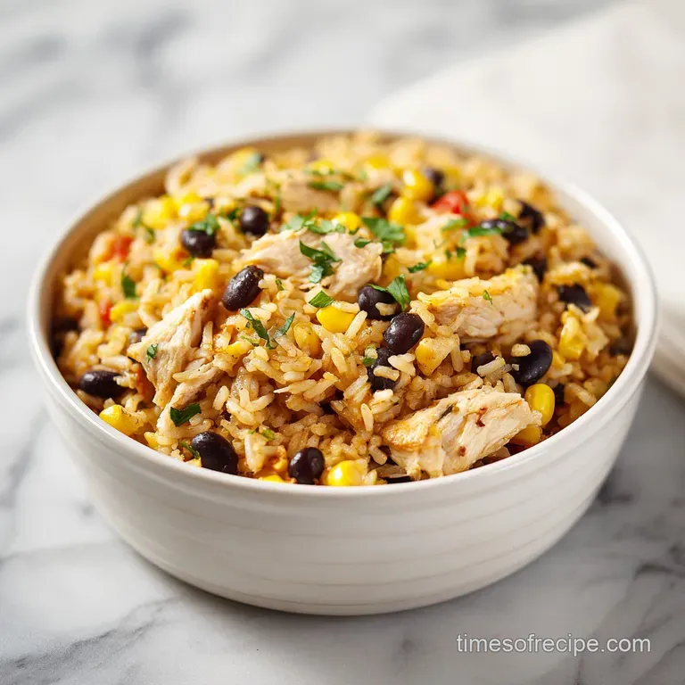 Southwest Chicken Rice: Hearty and Failure-Proof
