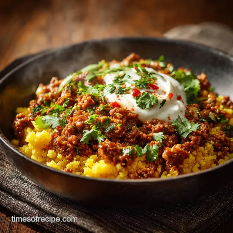 Ground Lamb Dishes: Ultimate Spiced Keema with Mint Pea Smash