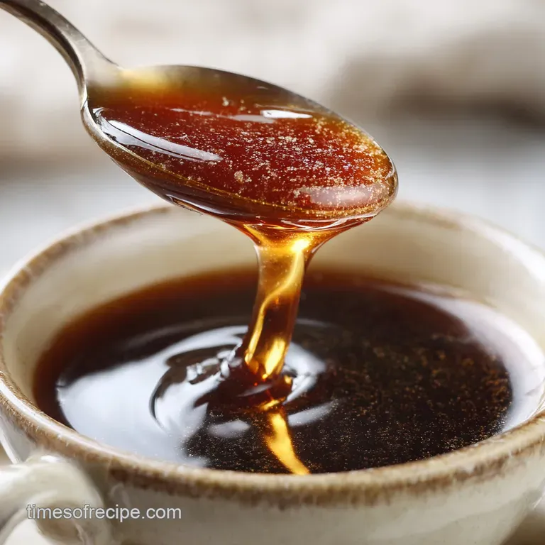 Brown Sugar Syrup: the Ultimate Sticky Rich Barista Essential presentation