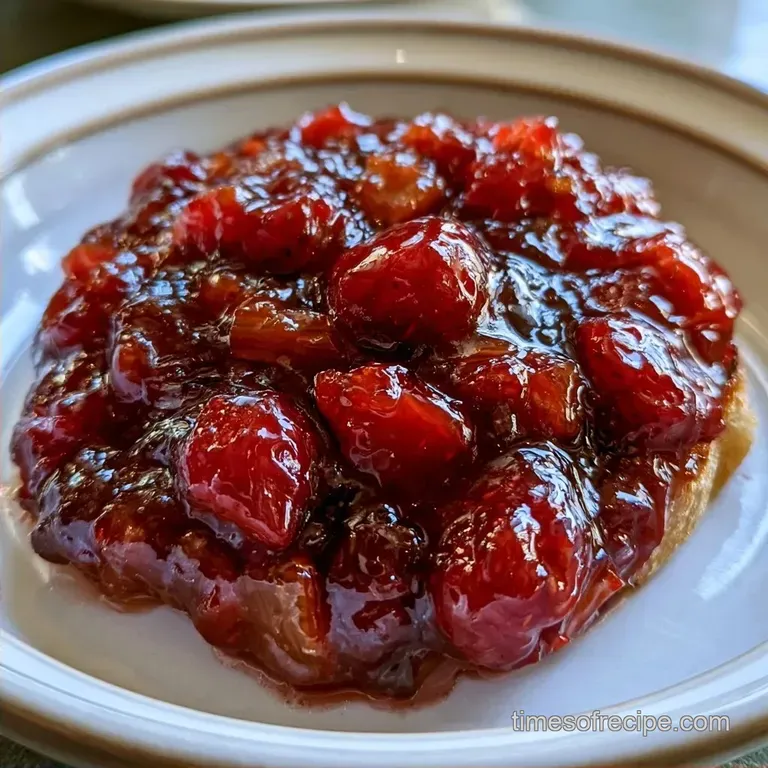 Low-Sugar Strawberry Rhubarb Jam