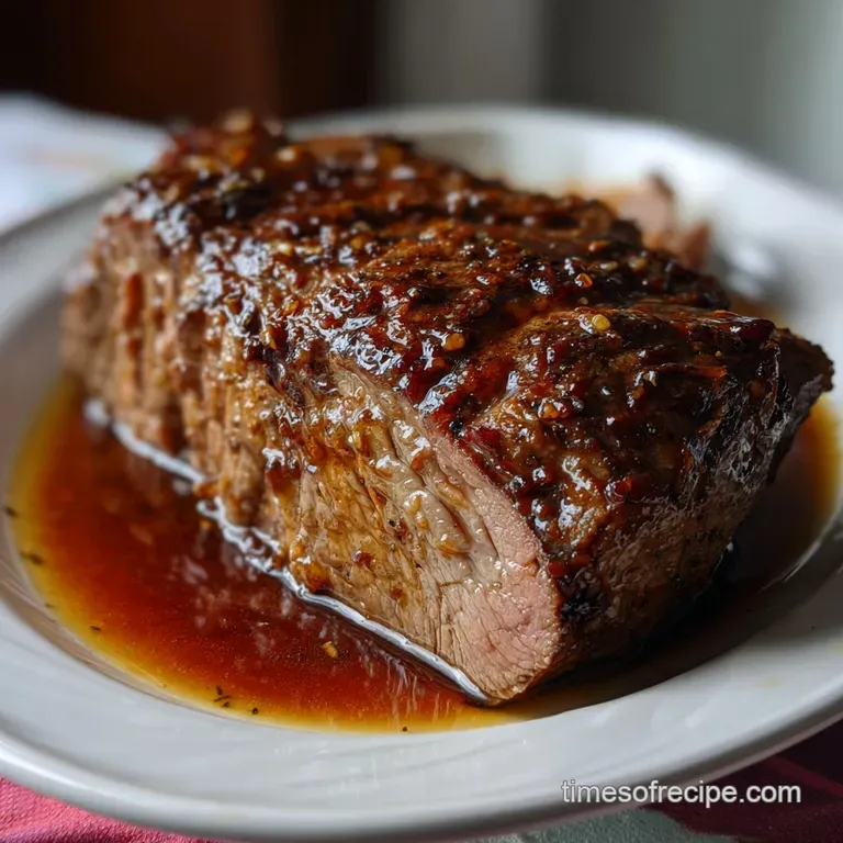 Au Jus: the Essential Roast Beef Dipping Sauce presentation