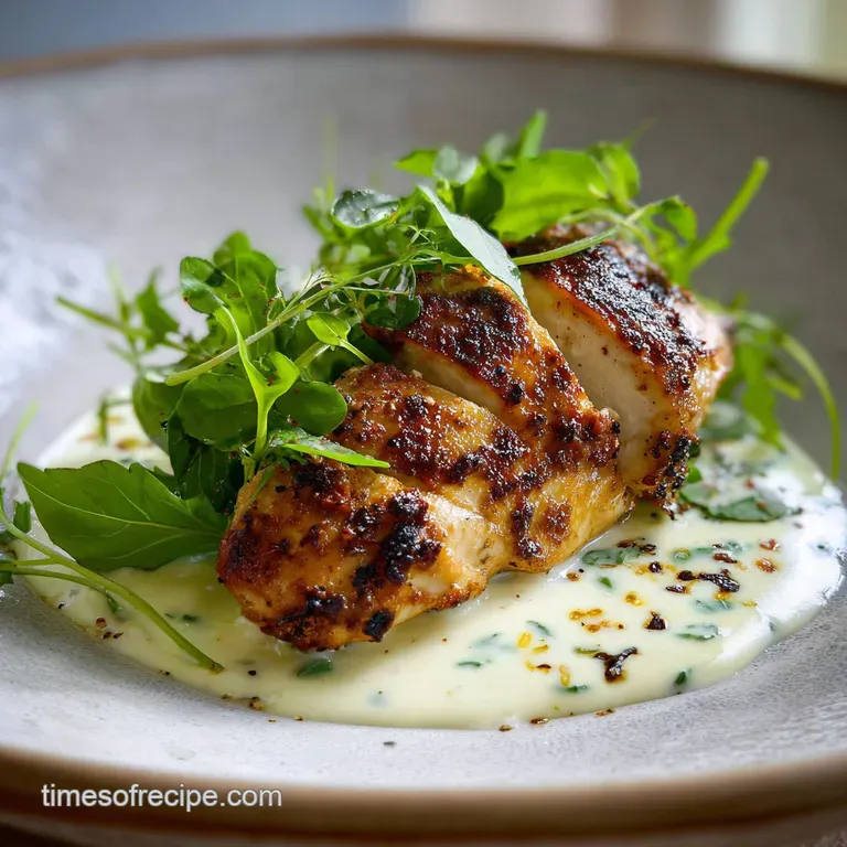 Turkish Chicken White Sauce: Velvety and Bold
