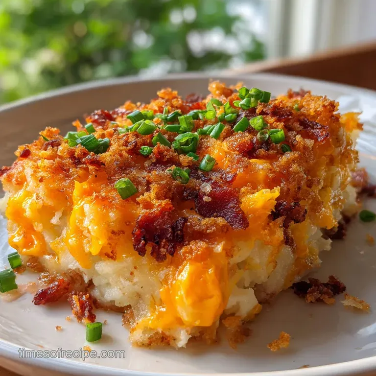 Twice Baked Potato Casserole: The Ultimate Comfort Feast