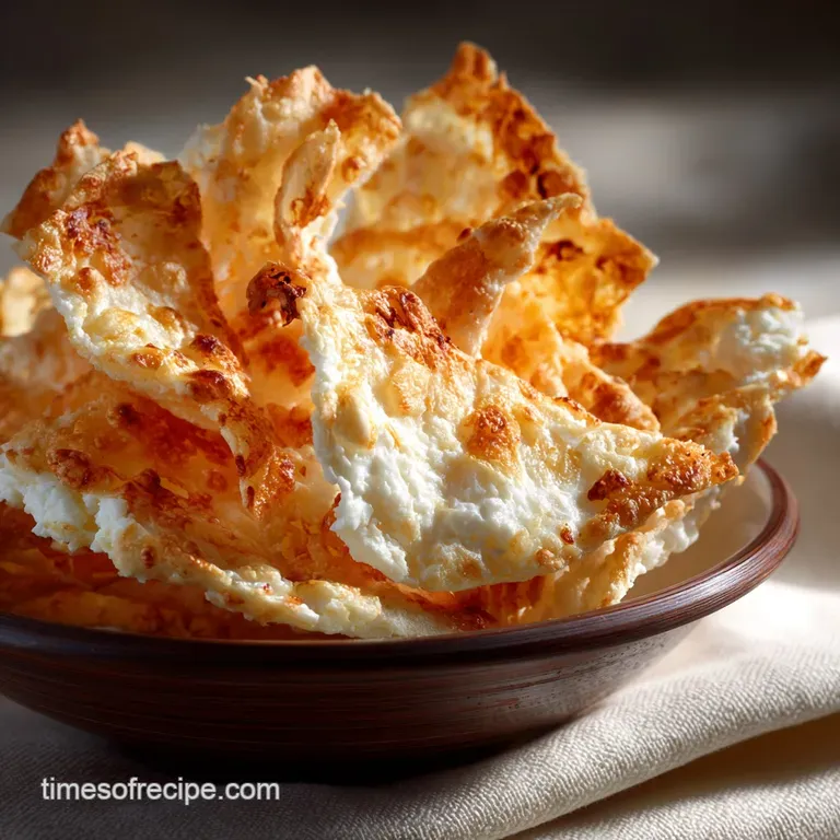 Cottage Cheese Chips: the Ultra-Crispy High-Protein Snap Recipe presentation
